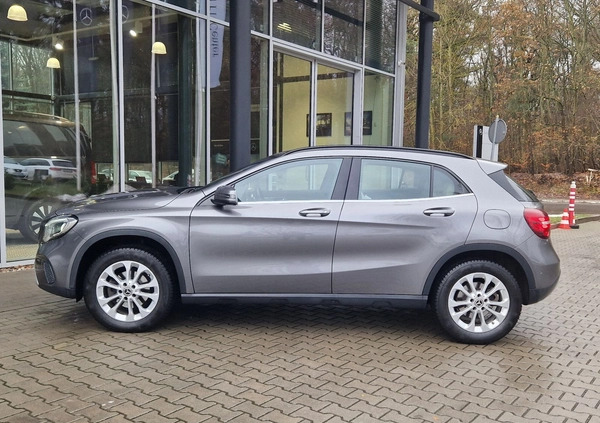 Mercedes-Benz GLA cena 99900 przebieg: 78595, rok produkcji 2017 z Ciężkowice małe 106